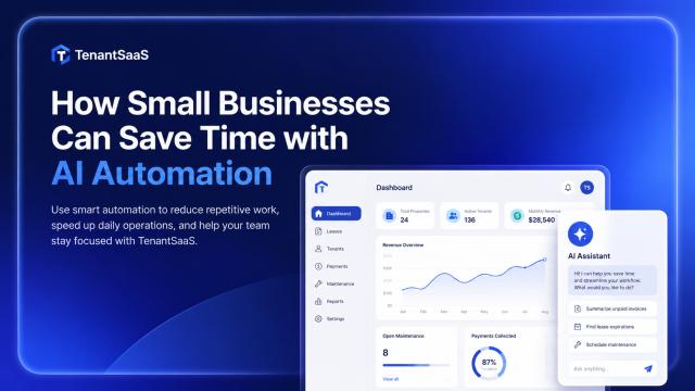 How Small Businesses Can Save Time with AI Automation