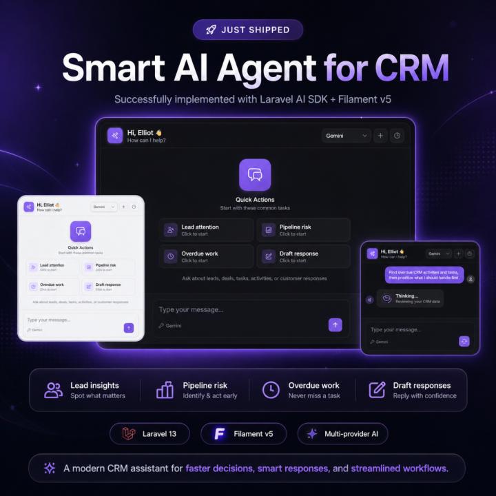 Introducing the CRM Smart AI Agent in TenantSaaS