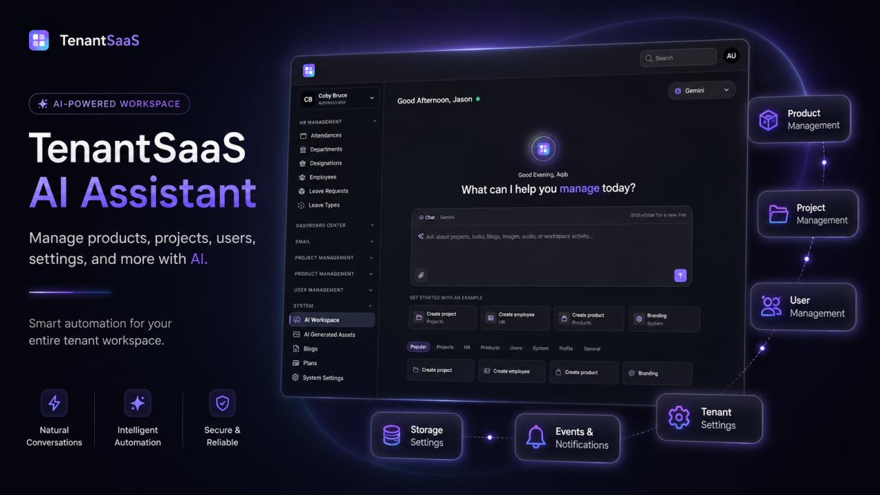 Introducing the TenantSaaS AI Assistant: Your New AI Workspace