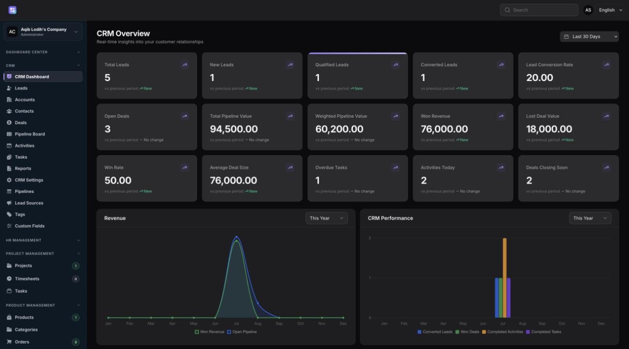 TenantSaaS Launches a Complete CRM Module with Built-In AI Assistance